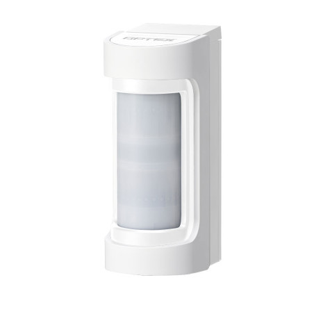 Detector de doble PIR para exteriores de 12m, 90° de alcance