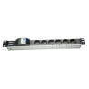 Toma de corriente múltiple de 6 salidas 250V CA /16A, formato rack