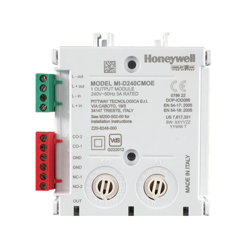 Módulo analógico direccionable Honeywell MORLEY-IAS para 1 salida de c