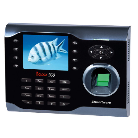 Terminal biométrico para Control de Presencia con pantalla de 3,5" inc