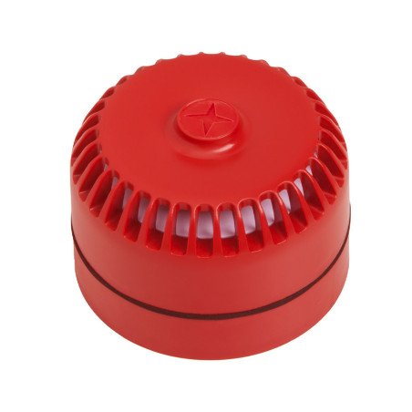 Sirena de alarma bitonal de interior y exterior