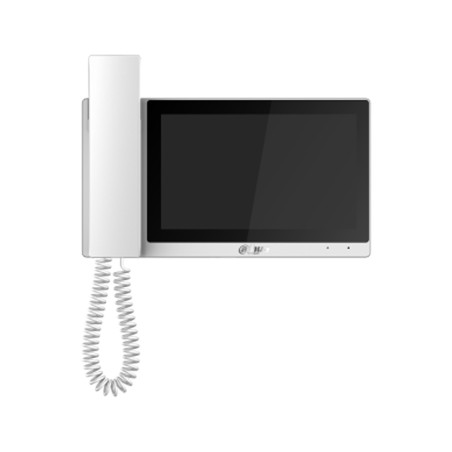 Monitor digital SIP de interior con auricular