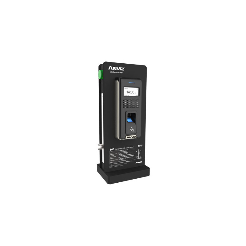 Kit de sistema típico de control de acceso por huella dactilar y RFID
