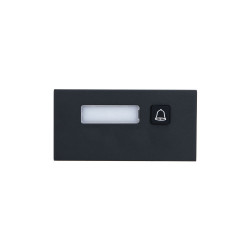 Módulo de 1 botón de llamada para sistema modular VTO4202FB-X de Dahua