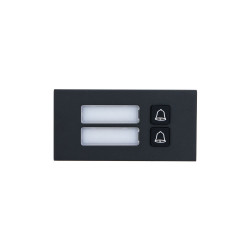 Módulo de 2 botones de llamada para sistema modular VTO4202FB-X de Dah