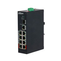 Switch Dahua no gestionable 8 PoE + 2 Gigabit combo