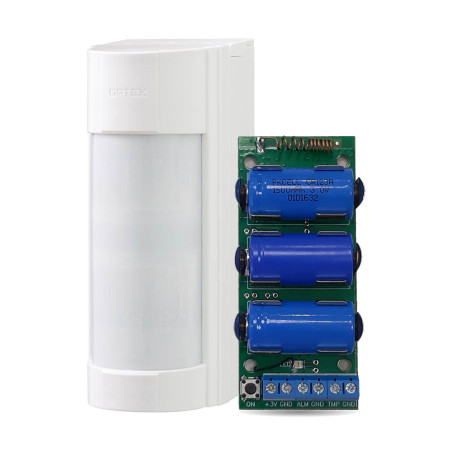 Doble PIR dual Optex + transmisor U-Prox