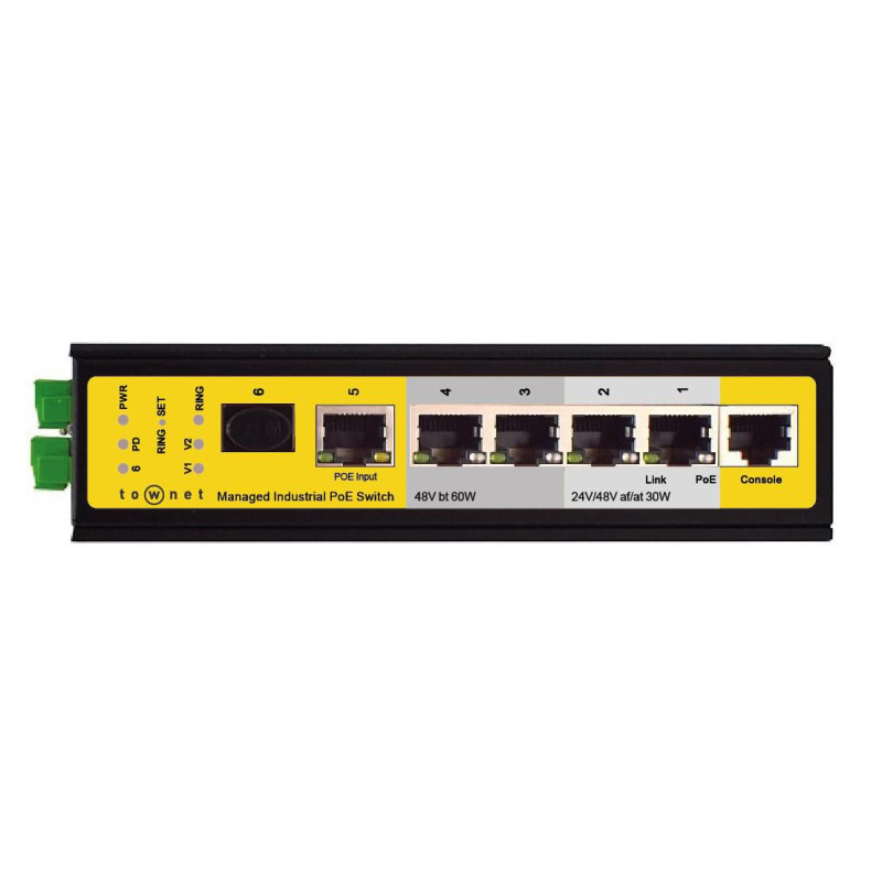 Switch PoE gestionable industrial | APLIUM