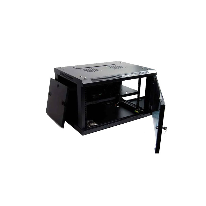 Rack 19" 6U 600x600mm con accesorios | APLIUM