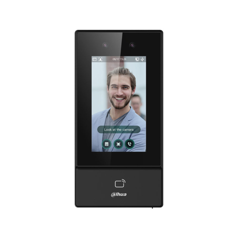Terminal control de accesos Dahua por reconocimiento facial | APLIUM