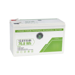 Batería de litio de 12,8V /6 Ah