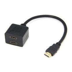 Airspace SAM-3894N - Splitter de 1 entrada HDMI macho a 2 | APLIUM