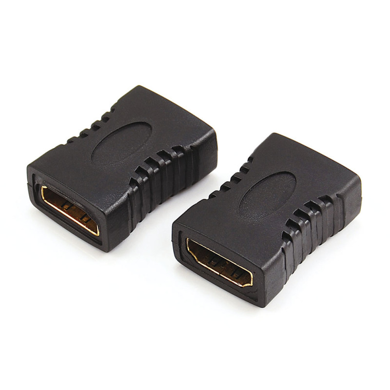Conector HDMI hembra a HDMI hembra