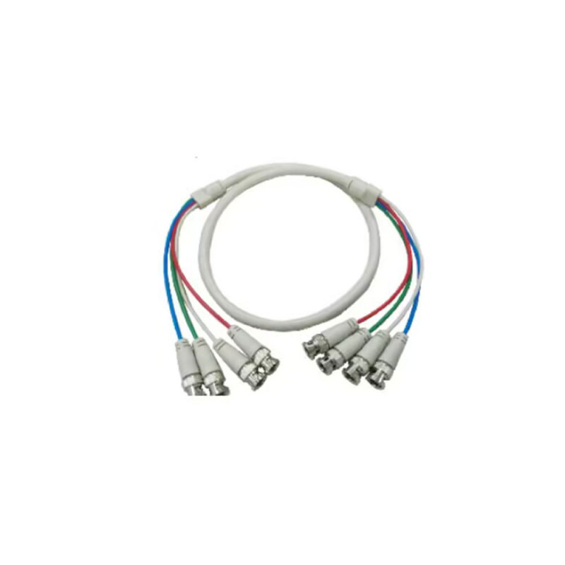 Cable de 4 BNC macho a 4 BNC macho