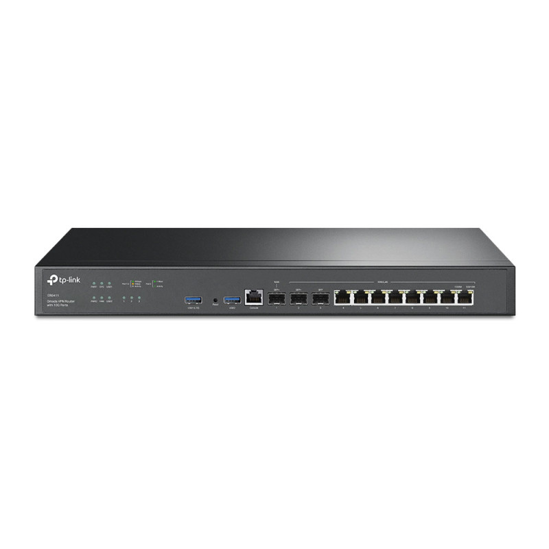 TP-Link Omada ER8411 router Gigabit Ethernet Negro | APLIUM