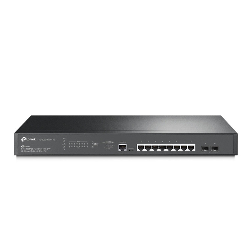 8-PORT 2.5G L2+ Managed Switch With 2 SFP 8X POE+ | APLIUM