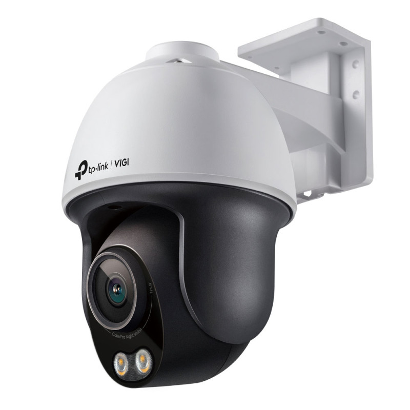 Domo PTZ IP 4MP con luz blanca, audio y analítica avanzada