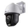 Domo PTZ IP 4MP con luz blanca, audio y analítica avanzada