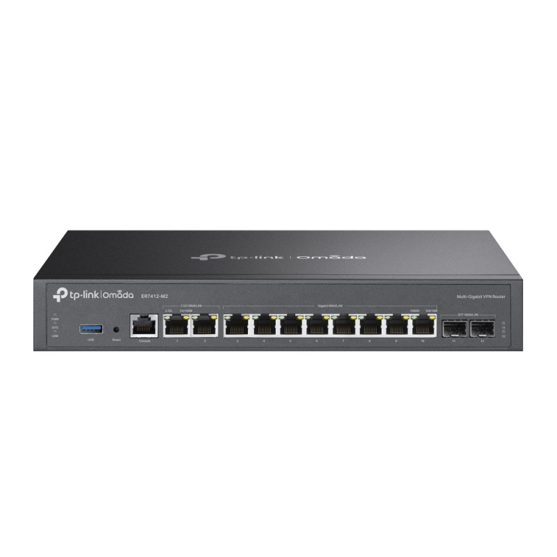 TP-Link Omada ER7412-M2 router 2.5 Gigabit Ethernet, Gigabit | APLIUM