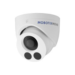 Domo IP MOBOTIX MOVE de 5MP con IR y analítica DNN integrada