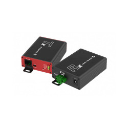 Convertidor de medios Ethernet y PoE+ por 2 hilos MOBOTIX