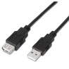 Cable Alargador USB 2.0 Aisens A101-0016/ USB Macho - USB He | APLIUM