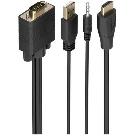 Cable Conversor Aisens A122-1015 SVGA Macho - USB Macho - Ja | APLIUM
