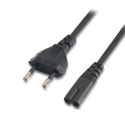 Cable Alimentación Forma 8 Aisens A132-0173/ CEE7/16 Macho - | APLIUM