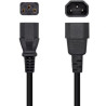 Cable Alimentación Aisens A132-0466/ C13 Hembra - C14 Macho/ | APLIUM