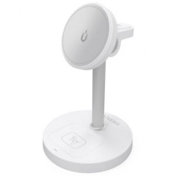Base de carga Inalámbrica Aisens ASCH-15W3WC065-W/ 15W/ Blan | APLIUM