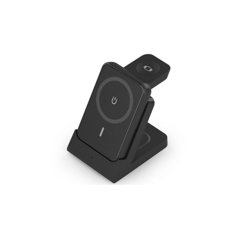 Base de carga Inalámbrica Aisens ASCH-15W4WC064-BK/ 15W/ Neg | APLIUM