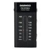 Radio Portátil Daewoo DW1109/ a Pilas/ Negra | APLIUM