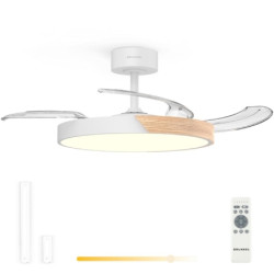 Ventilador de Techo Grunkel SKYDUAL42/ 30W/ 4 Aspas 106cm/ 6 | APLIUM