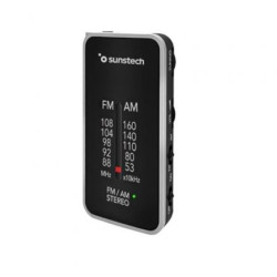 Radio Portátil Sunstech RPC6SL/ a Pilas/ Plata | APLIUM