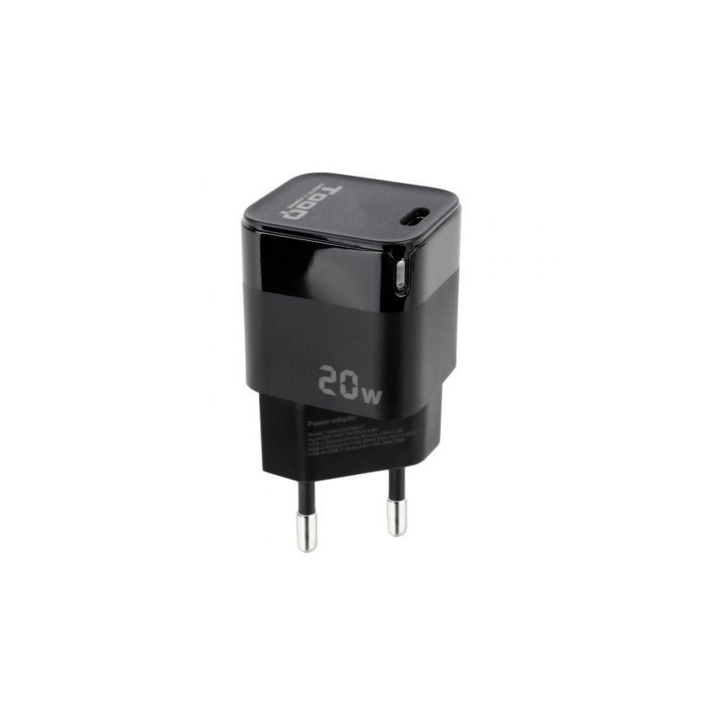 Cargador de Pared TooQ TQWC-PD20/ 1xUSB Tipo-C/ 20W | APLIUM