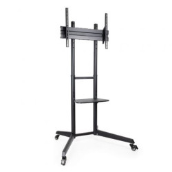Soporte de Suelo Inclinable con Ruedas TooQ FS1170M-B para T | APLIUM