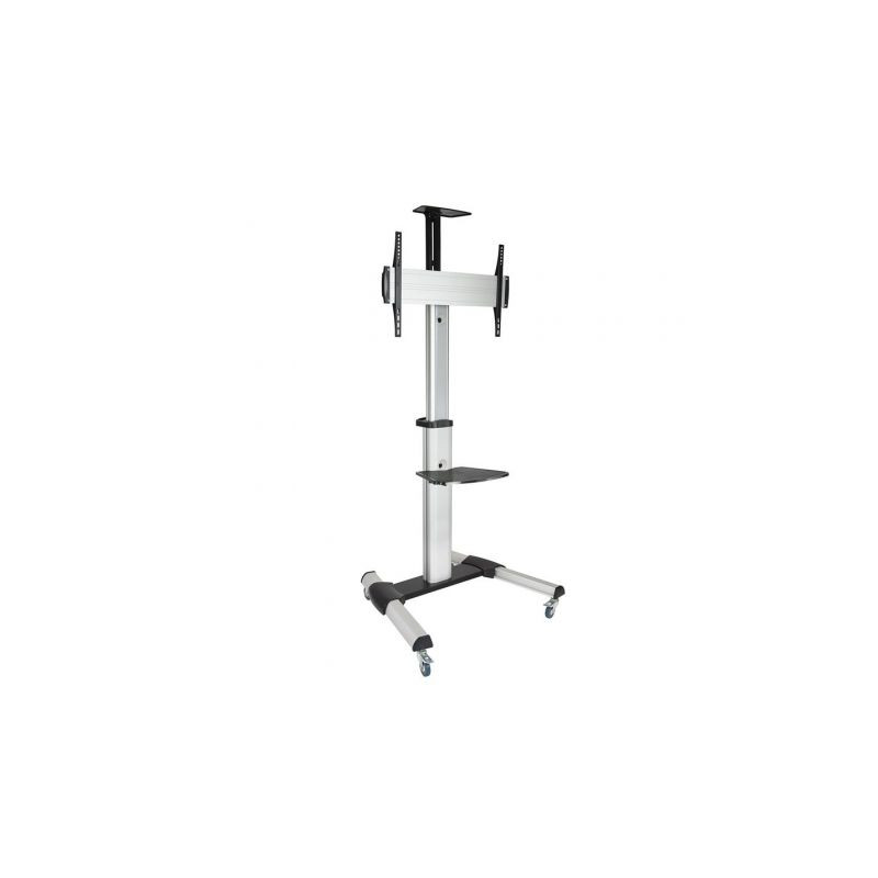 Soporte de Suelo Inclinable/ Ajustable con Ruedas TooQ FS187 | APLIUM