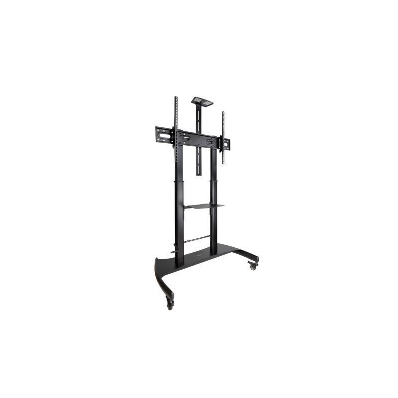 Soporte de Suelo con Ruedas Inclinable/ Nivelable TooQ FS204 | APLIUM