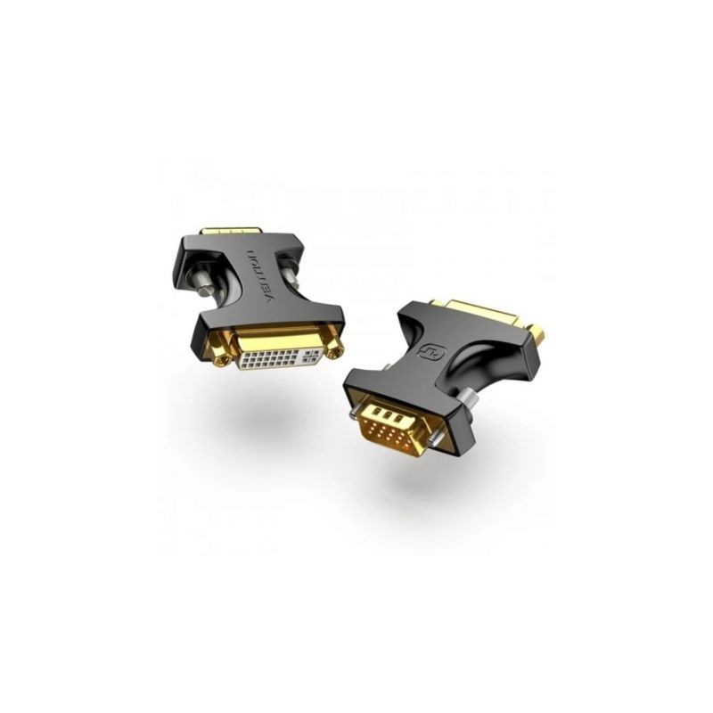 VGA Male To DVI Female Adapter Black | APLIUM