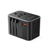 3-PORT USB (C+C+A) Gan Universa L Travel Adapter (65W/65W/30 | APLIUM
