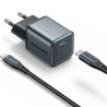 Cargador de Pared GaN Vention TZ-FEVH0-EU/ 1xUSB Tipo-C + Ca | APLIUM