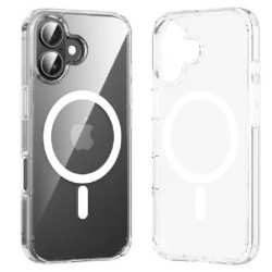 Concise Impact Case For iPhone 16 Plus With Magsafe Transpar | APLIUM