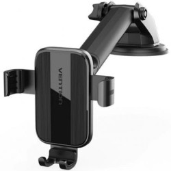 Soporte de Smartphone para Coche Vention KCOB0/ Negro | APLIUM