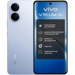 Smartphone Vivo V70 Lite 6GB/ 256GB/ 6.77"/ 5G/ Azul | APLIUM