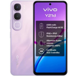 Smartphone Vivo Y21d 4GB/ 128GB/ 6.68"/ Púrpura | APLIUM