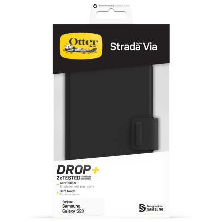 OtterBox Strada Via Samsung S23 Black