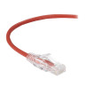SLIM-NET CAT6 PATCH CABLE RED
