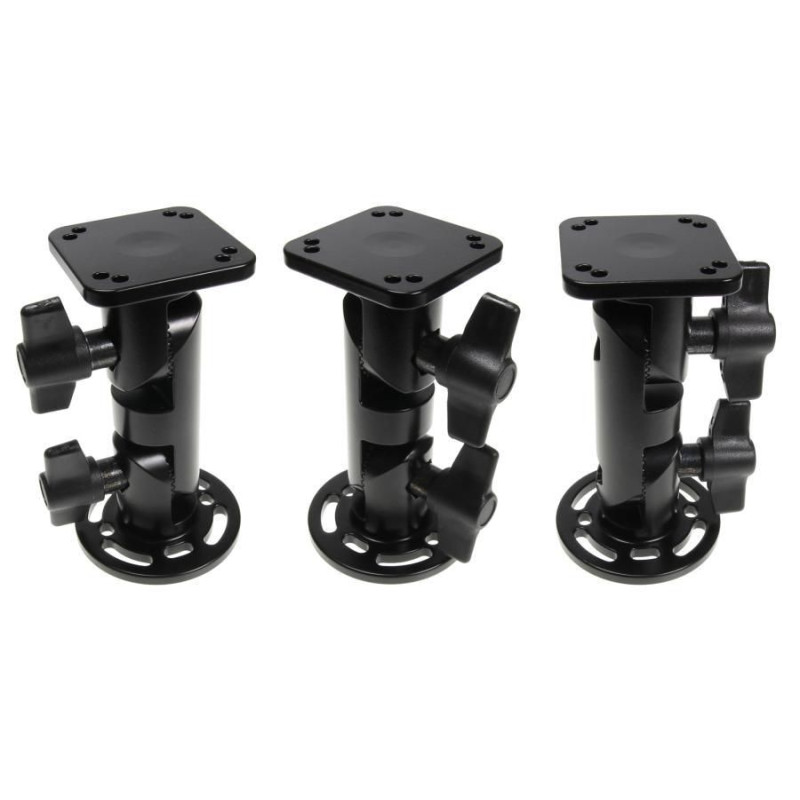 Pedestal Mount with wingnut 4"