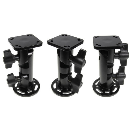 Pedestal Mount with wingnut 4"