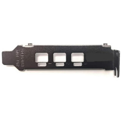 Low profile bracket for